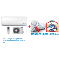 Klima uređaj Samsung AR7580 AR12KSPDBWKNEU 3,5kW, Inverter, WiFi SA MONTAŽOM